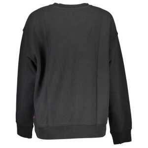 Levi Black Cotton Women Sweater