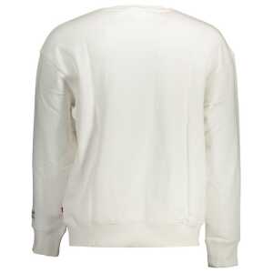 Levi White Cotton Sweater 2