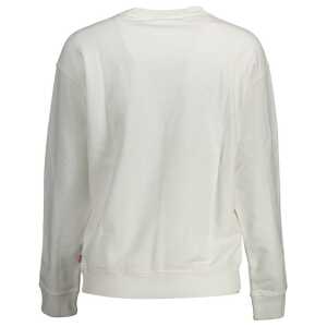 Levi White Cotton Sweater 4