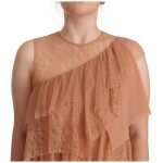 Liu Jo Chic Pink Sleeveless Tiered Mini Dress 3