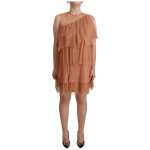 Liu Jo Chic Pink Sleeveless Tiered Mini Dress 4