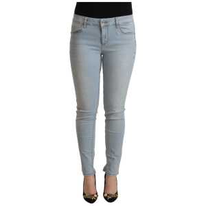Liu Jo Light Blue Mid Waist Skinny Denim 3