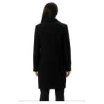 Love Moschino Black Wool Jackets Coat