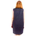 Love Moschino Blue Cotton Women Dress