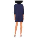 Love Moschino Blue Cotton Women Dress