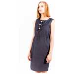 Love Moschino Blue Cotton Women Dress 2