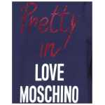 Love Moschino Blue Cotton Women Dress 2