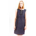 Love Moschino Blue Cotton Women Dress 3