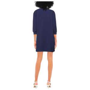 Love Moschino Blue Cotton Women Dress