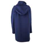 Love Moschino Blue Wool Women Coat 5