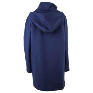 Love Moschino Blue Wool Women Coat 5