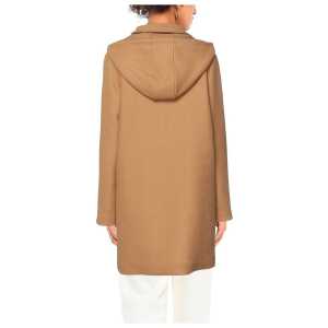 Love Moschino Brown Wool Women Coat