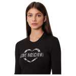 Love Moschino Chic Cotton Blend Logo Dress 2
