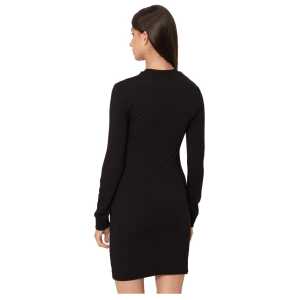 Love Moschino Chic Cotton Blend Logo Dress