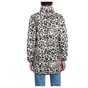 Love Moschino Chic Leopard Print Down Jacket 2