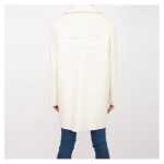 Love Moschino Chic White Winter Elegance Long Coat