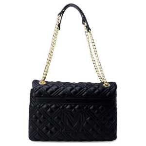 Love Moschino Gold Polyethylene Handbag