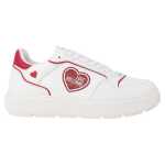 Love Moschino Red Polyethylene Sneaker