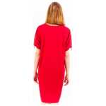 Love Moschino Red Viscose Women Dress