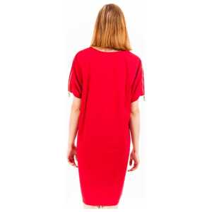 Love Moschino Red Viscose Women Dress