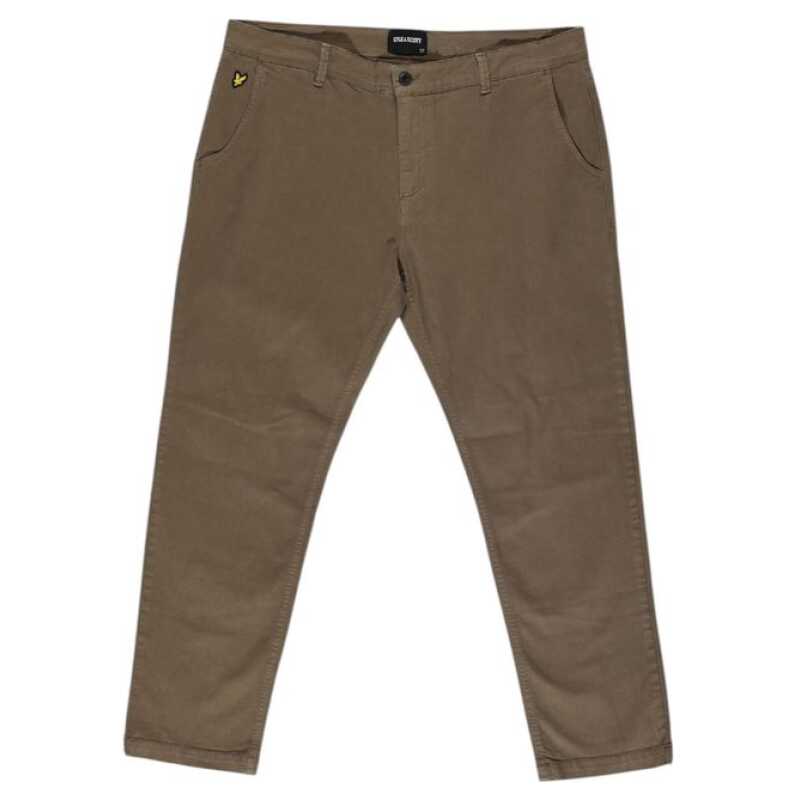 Lyle &amp; Scott Beige Cotton Pant, theFeinheit