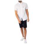 Lyle Scott Blue Cotton Bermuda 3