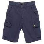 Lyle Scott Blue Cotton Bermuda 6