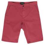 Lyle Scott Bordeaux Cotton Bermuda