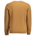 Lyle Scott Brown Wool Men Sweater