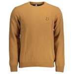 Lyle Scott Brown Wool Men Sweater 2