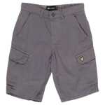 Lyle Scott Gray Cotton Bermuda 3