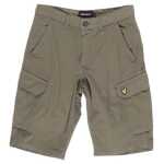 Lyle Scott Green Cotton Bermuda
