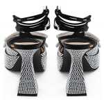 Mach Mach Chic Black Leather Platforms For Elevated Style 3