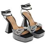 Mach Mach Chic Black Leather Platforms For Elevated Style 4