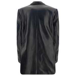 Magda Butrym Leather Blazer Jacket 2