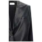 Magda Butrym Leather Blazer Jacket 3