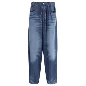 Magliano Denim Print Pijama Pants