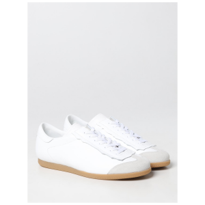 Maison Margiela Low Featherlight Leather And Suede Sneakers 2