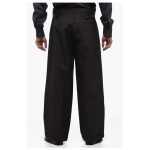 Maison Margiela Mm0 Single Pleated Wide Leg Wool Pants 2