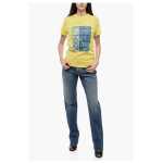Maison Margiela Mm1 Crew Neck Smiles Printed Cotton T Shirt 4