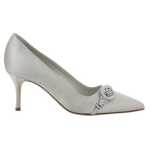 Manolo Blahnik Asapump Satin Pumps