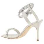 Manolo Blahnik Asasan Satin Sandals 3