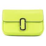 Marc Jacobs The J Marc Green Glow Smooth Leather Shoulder Crossbody Handbag 4