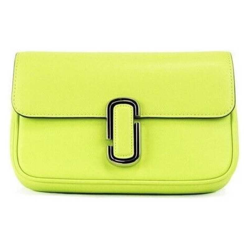 Marc Jacobs The J Marc Green Glow Smooth Leather Shoulder Crossbody Handbag, theFeinheit