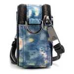 Marc Jacobs The Snapshot Bag Watercolor Blue Printed Leather Shoulder Bag Purse 3