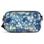 Marc Jacobs The Snapshot Bag Watercolor Blue Printed Leather Shoulder Bag Purse 4