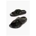 Marni Padded Leather Sadals With Braided Band