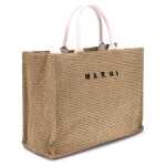 Marni Raffia Effect Tote Bag 2