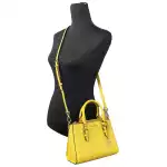 Michael Kors Charlotte 3 In 1 Satchel Bag Crossbody Golden Yellow 3