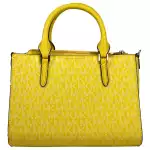 Michael Kors Charlotte 3 In 1 Satchel Bag Crossbody Golden Yellow 4